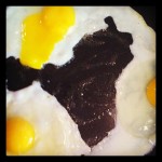 Amazing Jesus Image in Fried Eggs